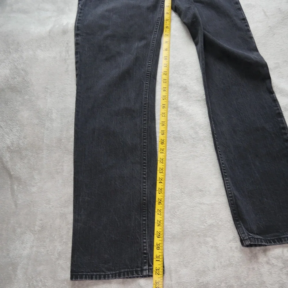 Arizona Jean Co Mens Size 34x32 Black Denim Straight Leg Jeans Streetwear Casual - Picture 11 of 12